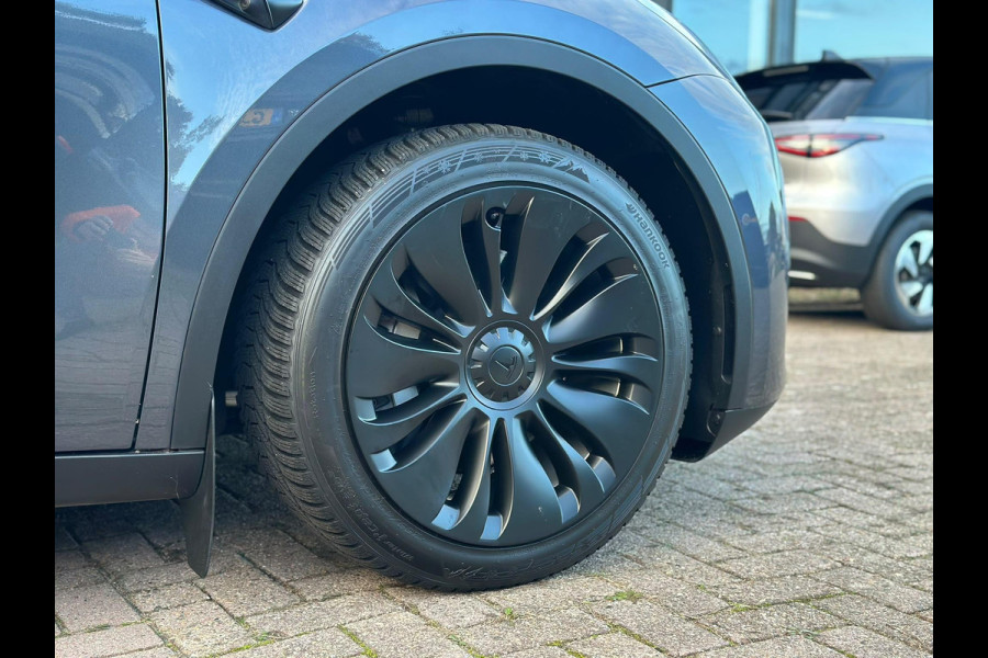 Tesla Model Y Long Range AWD 75 kWh 514 PK | Panoramadak | 360 Camera | LED Verlichting | CarPlay | Lichtmetalen Velgen | Elektrische Stoelen | Elektrische Klep | Navigatie |