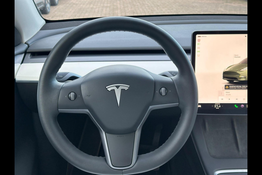 Tesla Model Y Long Range AWD 75 kWh 514 PK | Panoramadak | 360 Camera | LED Verlichting | CarPlay | Lichtmetalen Velgen | Elektrische Stoelen | Elektrische Klep | Navigatie |