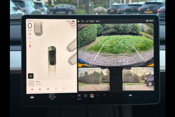 Tesla Model Y Long Range AWD 75 kWh 514 PK | Panoramadak | 360 Camera | LED Verlichting | CarPlay | Lichtmetalen Velgen | Elektrische Stoelen | Elektrische Klep | Navigatie |