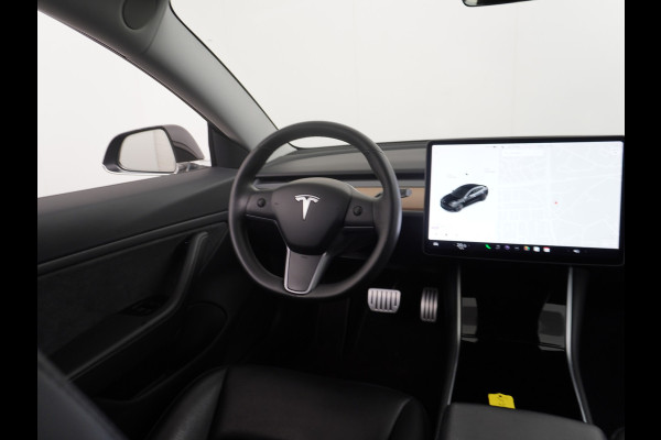 Tesla Model 3 Performance 513pk 20"Lmv Adap.Cruise Premium-HiFi Panoramadak Camera's Leer Wifi Ecc Pdc Cruise Dual Motor Long Range 75kWh Stoe Navi full map LED DAB Voorverwarmen interieur via App Keyless Origineel Nederlandse auto! Accu en motor garantie tot 21-12-2027 / 192.000km