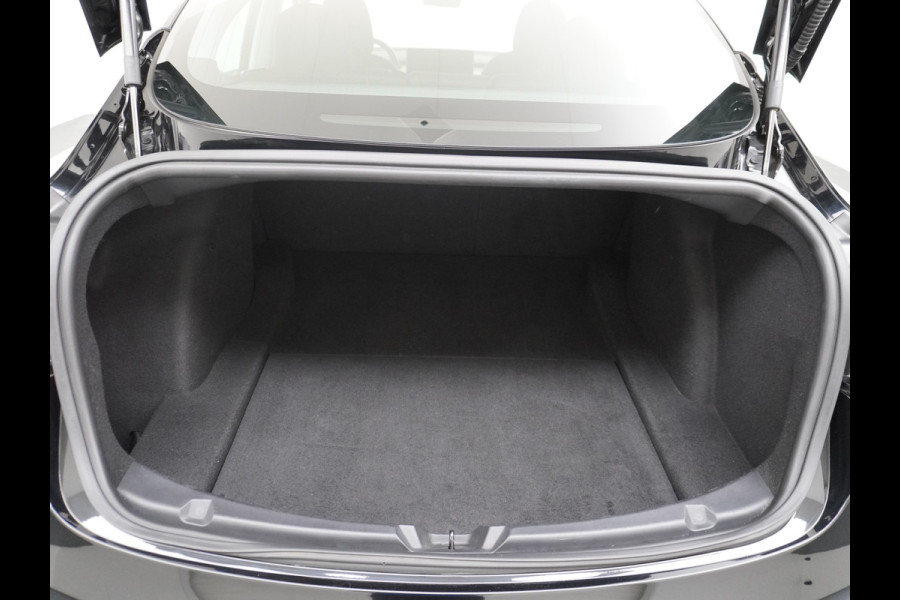 Tesla Model 3 Performance 513pk 20"Lmv Adap.Cruise Premium-HiFi Panoramadak Camera's Leer Wifi Ecc Pdc Cruise Dual Motor Long Range 75kWh Stoe Navi full map LED DAB Voorverwarmen interieur via App Keyless Origineel Nederlandse auto! Accu en motor garantie tot 21-12-2027 / 192.000km