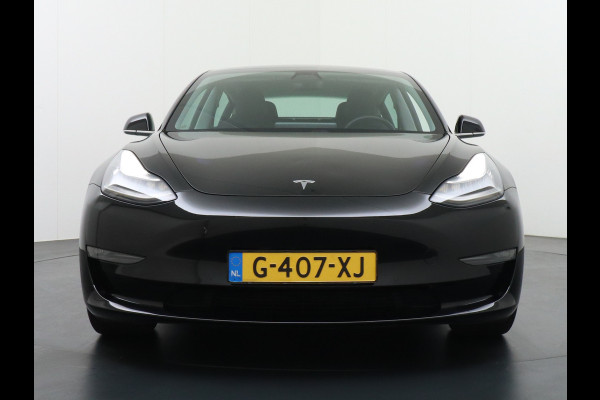 Tesla Model 3 Performance 513pk 20"Lmv Adap.Cruise Premium-HiFi Panoramadak Camera's Leer Wifi Ecc Pdc Cruise Dual Motor Long Range 75kWh Stoe Navi full map LED DAB Voorverwarmen interieur via App Keyless Origineel Nederlandse auto! Accu en motor garantie tot 21-12-2027 / 192.000km