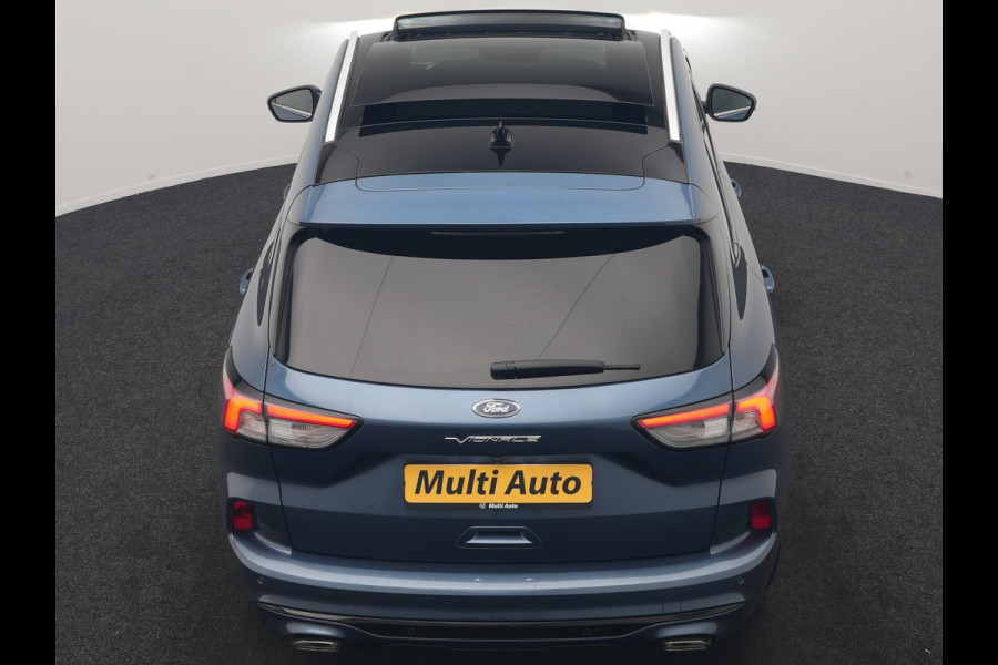 Ford Kuga 2.5 PHEV Vignale 225pk Dealer O.H | Trekhaak Af Fabriek | Panodak | Adaptive Cruise | 360 Camera | Bang & Olufsen | Head Up | Lederen Sportstoelen Memory & Verwarmd | Keyless | Apple Carplay | Navigatie | Virtual | DAB | 18"L.M | Plug In Hybrid |
