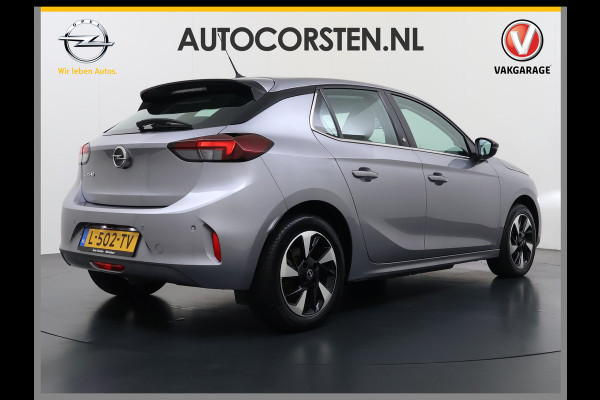 Opel CORSA-E 5Drs 136PK Elegance 50kWh Warmtepomp 360°Camera Apple Carplay Android Auto Ecc Navi* Led Pdc SOH 84% Cruise Control Isofix Bluetooth Lane Assist Regen/Lichtsensor Origineel Nederlandse Auto