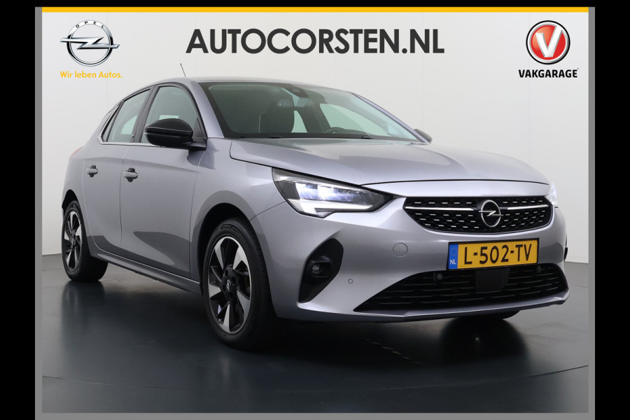 Opel CORSA-E 5Drs 136PK Elegance 50kWh Warmtepomp 360°Camera Apple Carplay Android Auto Ecc Navi* Led Pdc SOH 84% Cruise Control Isofix Bluetooth Lane Assist Regen/Lichtsensor Origineel Nederlandse Auto