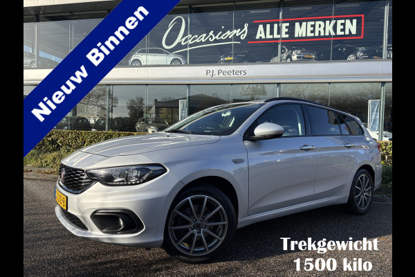 Fiat Tipo Stationwagon 1.4 T-Jet 16v Business Trekhaak - Achteruitrijcamera - Airco - Parkeersensoren achter - Stoelverwarming - Navigatie - Bluetooth - Cruise control - Dakrails - Radio - Start/stop systeem - Stuur multifunctioneel - Licht metalen velgen 17 inch - Led verlichting - Elektrische ramen - Centrale vergrendeling met afstandsbediening