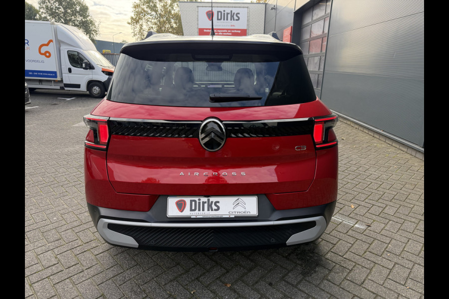 Citroën C3 Aircross 145pk Hybrid Max (Camera - Parkeersensoren V+A - LED - Navigatie - Automatische Airco - Dodehoek detectie - Apple Carplay)