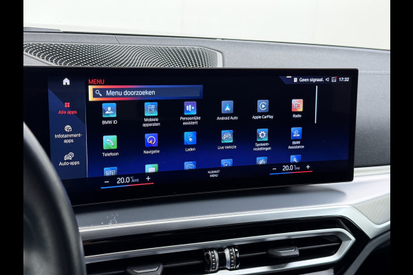 BMW i4 eDrive40 340PK 84kWh High Executive SOH 94% Leder Sportstoelen+Verwarmd Head-Up Display Camera Navi 3-Zone Ecc Live cockpit pro Laserlicht Elek.Achterklep Privacy Glas Isofix Wifi Bluetooth DAB Regen/Lichtsensor Draadloze lader 1e Eigenaar Dealeronderhouden Origineel Nederlandse Auto