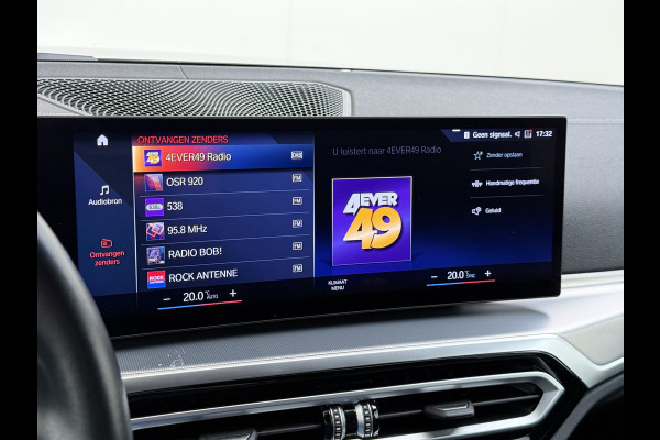 BMW i4 eDrive40 340PK 84kWh High Executive SOH 94% Leder Sportstoelen+Verwarmd Head-Up Display Camera Navi 3-Zone Ecc Live cockpit pro Laserlicht Elek.Achterklep Privacy Glas Isofix Wifi Bluetooth DAB Regen/Lichtsensor Draadloze lader 1e Eigenaar Dealeronderhouden Origineel Nederlandse Auto