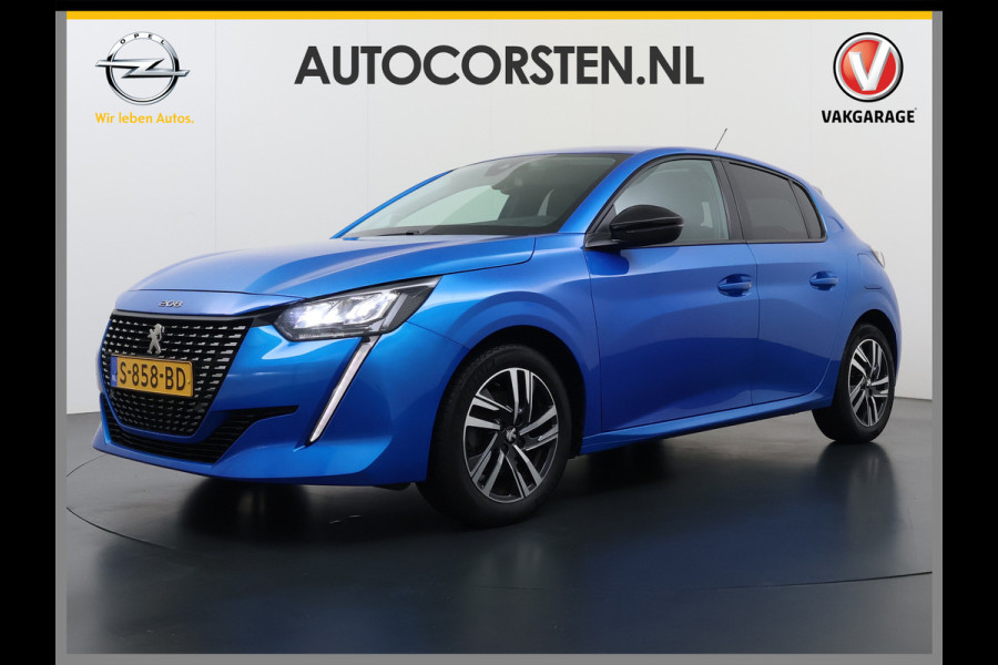 Peugeot 208 5Drs 101PK 360°Camera Apple Carplay Android Auto Isofix Ecc Allure Pack Pdc Regen-Lichtsensor Led Lmv 16" Privacy Glas Cruise Control Keyless entry/start 1e Eigenaar Origineel Nederlandse Auto