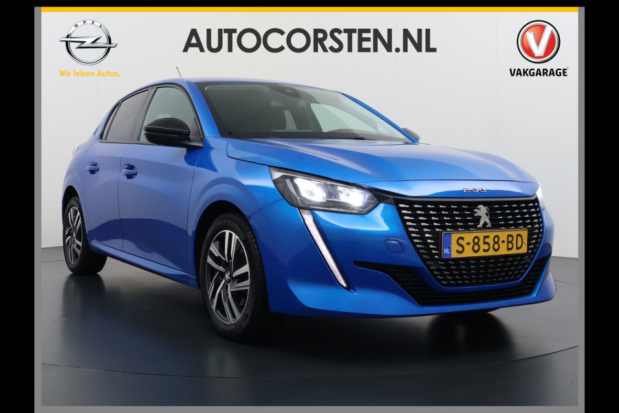 Peugeot 208 5Drs 101PK 360°Camera Apple Carplay Android Auto Isofix Ecc Allure Pack Pdc Regen-Lichtsensor Led Lmv 16" Privacy Glas Cruise Control Keyless entry/start 1e Eigenaar Origineel Nederlandse Auto