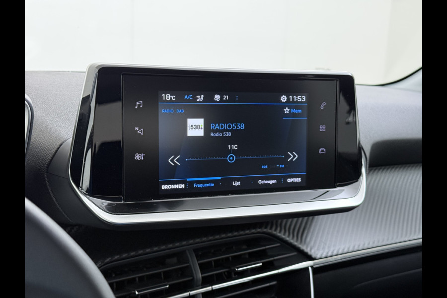 Peugeot 208 5Drs 101PK 360°Camera Apple Carplay Android Auto Isofix Ecc Allure Pack Pdc Regen-Lichtsensor Led Lmv 16" Privacy Glas Cruise Control Keyless entry/start 1e Eigenaar Origineel Nederlandse Auto