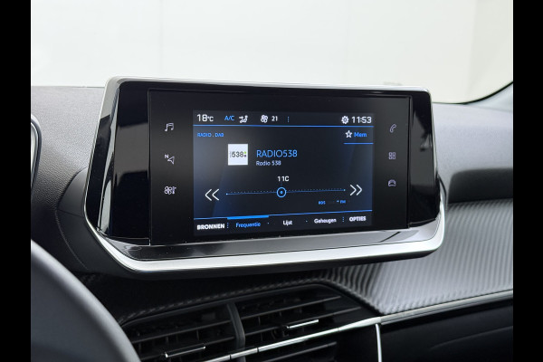 Peugeot 208 5Drs 101PK 360°Camera Apple Carplay Android Auto Isofix Ecc Allure Pack Pdc Regen-Lichtsensor Led Lmv 16" Privacy Glas Cruise Control Keyless entry/start 1e Eigenaar Origineel Nederlandse Auto
