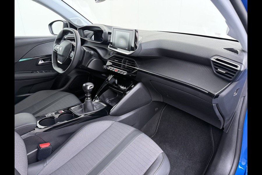 Peugeot 208 5Drs 101PK 360°Camera Apple Carplay Android Auto Isofix Ecc Allure Pack Pdc Regen-Lichtsensor Led Lmv 16" Privacy Glas Cruise Control Keyless entry/start 1e Eigenaar Origineel Nederlandse Auto