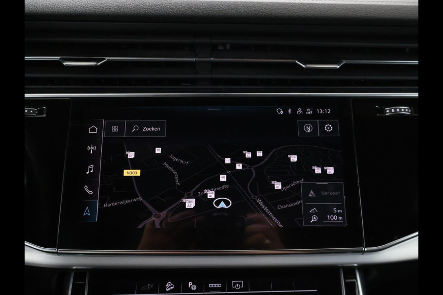 Audi Q8 60 TFSI e quattro Pro Line S Competition | SOH 79,5% | Cruise control | Memory | Stoelverwarming | 360 camera | Navigatie | Carplay | Climate control