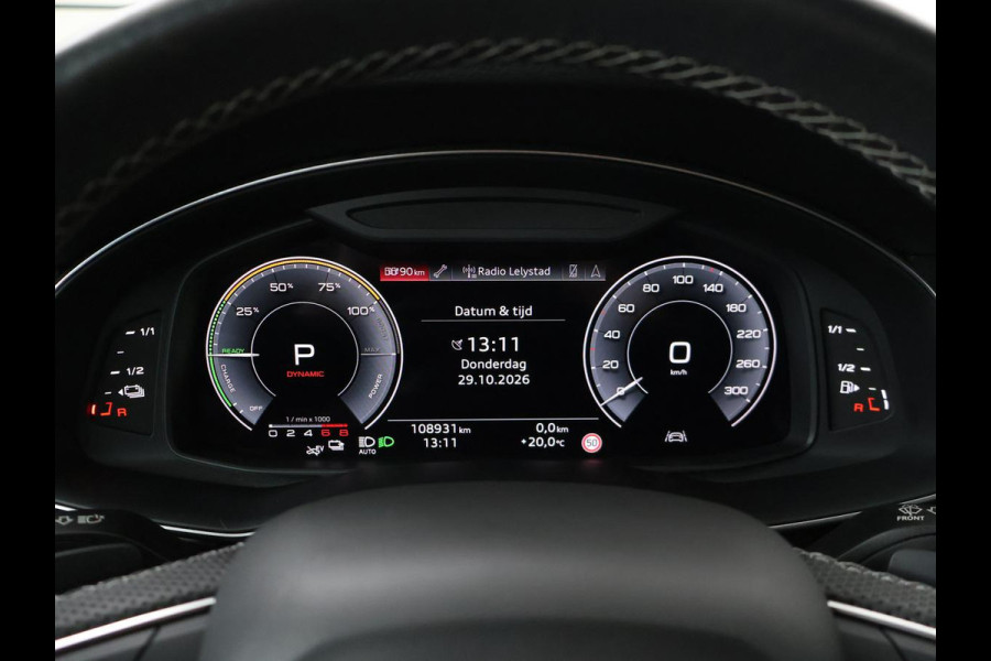 Audi Q8 60 TFSI e quattro Pro Line S Competition | SOH 79,5% | Cruise control | Memory | Stoelverwarming | 360 camera | Navigatie | Carplay | Climate control