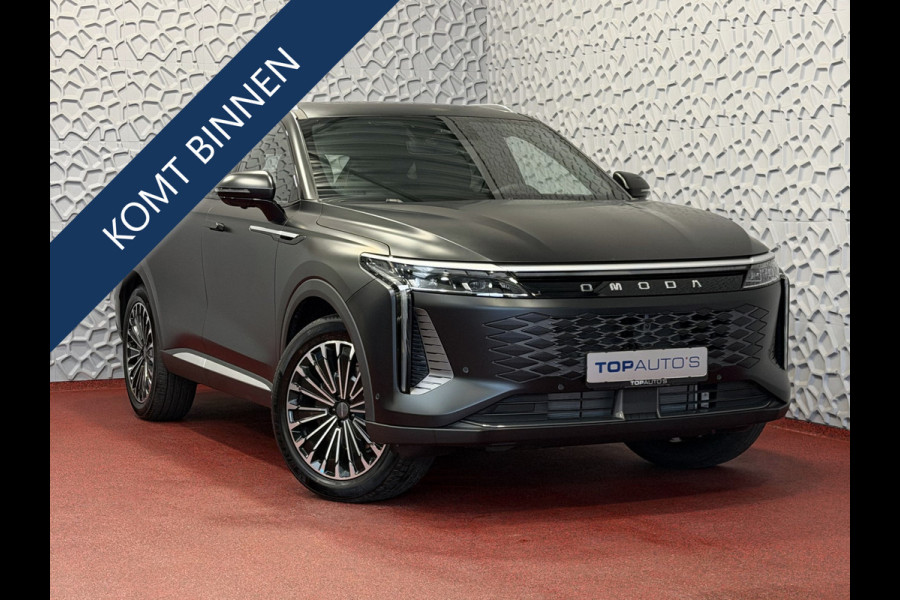 Omoda 9 OMODA 9 PREMIUM AWD | 145 KM ELEKTRISCH | 538 PK | MAT ZWART 4WD 4X4