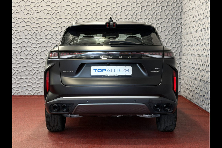 Omoda 9 OMODA 9 PREMIUM AWD | 145 KM ELEKTRISCH | 538 PK | MAT ZWART 4WD 4X4
