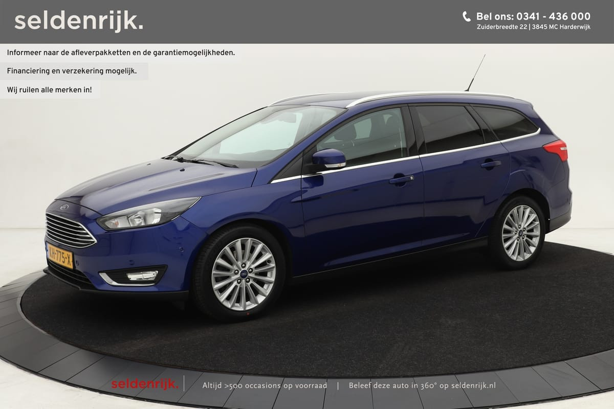 Ford Focus 1.5 EcoBoost 150pk Titanium | Navigatie | Climate Control | Keyless | 17'' Lichtmetalen velgen Ford Focus 1.5 EcoBoost 150pk Titanium | Navigatie | Climate Control | Keyless | 17'' Lichtmetalen velgen