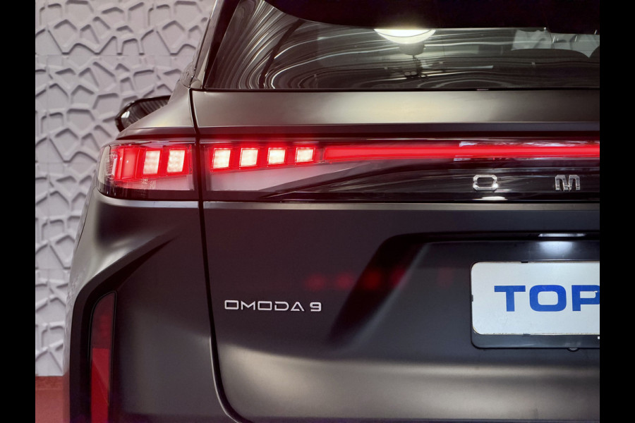 Omoda 9 OMODA 9 PREMIUM AWD | 145 KM ELEKTRISCH | 538 PK | MAT ZWART 4WD 4X4