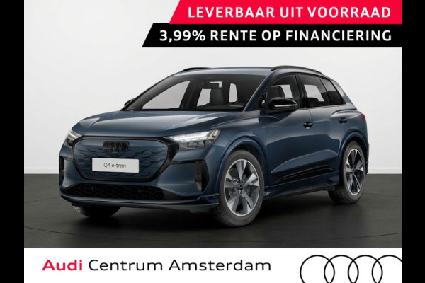 Audi Q4 e-tron S edition performance 82 kWh 286 pk | Optiekpakket zwart | Techniekpakket plus | Lichtpakket plus ambient light | Trekhaak |