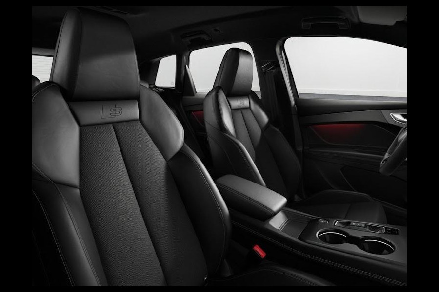 Audi Q4 e-tron S edition performance 82 kWh 286 pk | Optiekpakket zwart | Techniekpakket plus | Lichtpakket plus ambient light | Trekhaak |