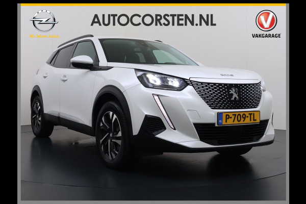 Peugeot e-2008 EV Allure Pack 50kWh Trekhaak 3D-Navi 360°Camera Apple Carplay Android Auto Ecc SOH 88% Regen-Lichtsensor Privacy Glas Led Isofix Bluetooth Cruise Control 1e Eigenaar Dealeronderhouden Origineel Nederlandse Auto