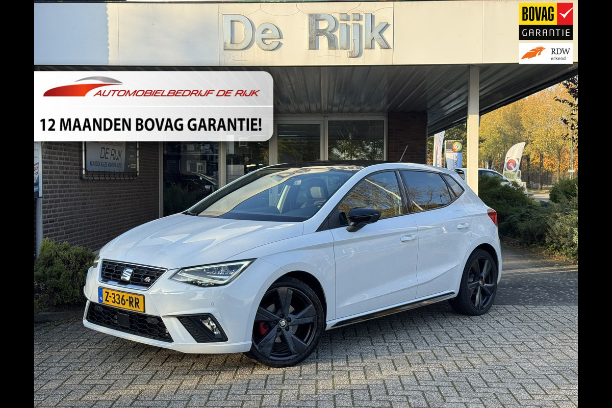 Seat Ibiza 1.0 TSI FR Business Intense Plus | Pano, Carplay/Android, ACC, Camera, Leder/Alc., Virt. Cockp., Stoelverw., Beats |