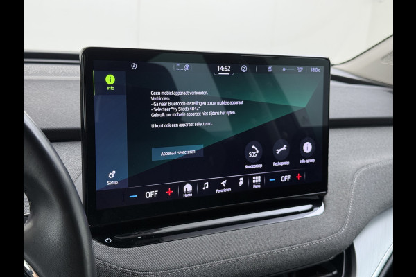 Škoda ENYAQ iV 180PK SOH 90% Trekhaak Camera Navi Apple Carplay Android Auto P-Assist Pdc Isofix DAB Lmv Bluetooth Keyless-go Rijstrooksensor 1.000KG Trekgewicht 1e Eigenaar Origineel Nederlandse Auto