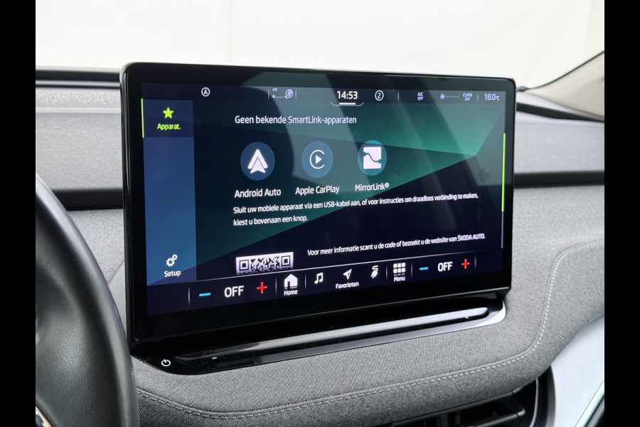 Škoda ENYAQ iV 180PK SOH 90% Trekhaak Camera Navi Apple Carplay Android Auto P-Assist Pdc Isofix DAB Lmv Bluetooth Keyless-go Rijstrooksensor 1.000KG Trekgewicht 1e Eigenaar Origineel Nederlandse Auto