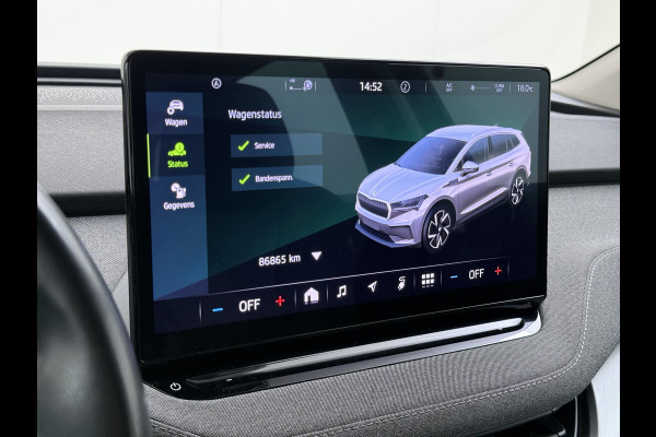 Škoda ENYAQ iV 180PK SOH 90% Trekhaak Camera Navi Apple Carplay Android Auto P-Assist Pdc Isofix DAB Lmv Bluetooth Keyless-go Rijstrooksensor 1.000KG Trekgewicht 1e Eigenaar Origineel Nederlandse Auto