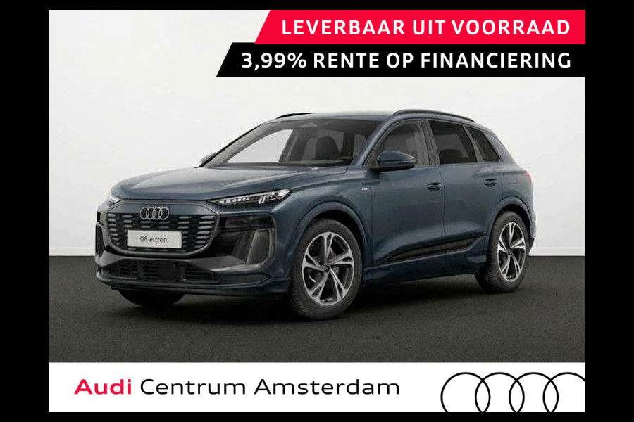 Audi Q6 e-tron S edition 83Kwh 252 pk | Glazen panoramadak | Ionisator | Privacy glas | All Season banden |