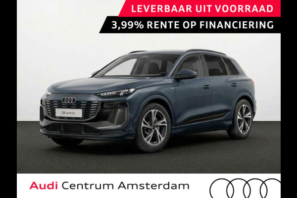 Audi Q6 e-tron S edition 83Kwh 252 pk | Glazen panoramadak | Ionisator | Privacy glas | All Season banden |