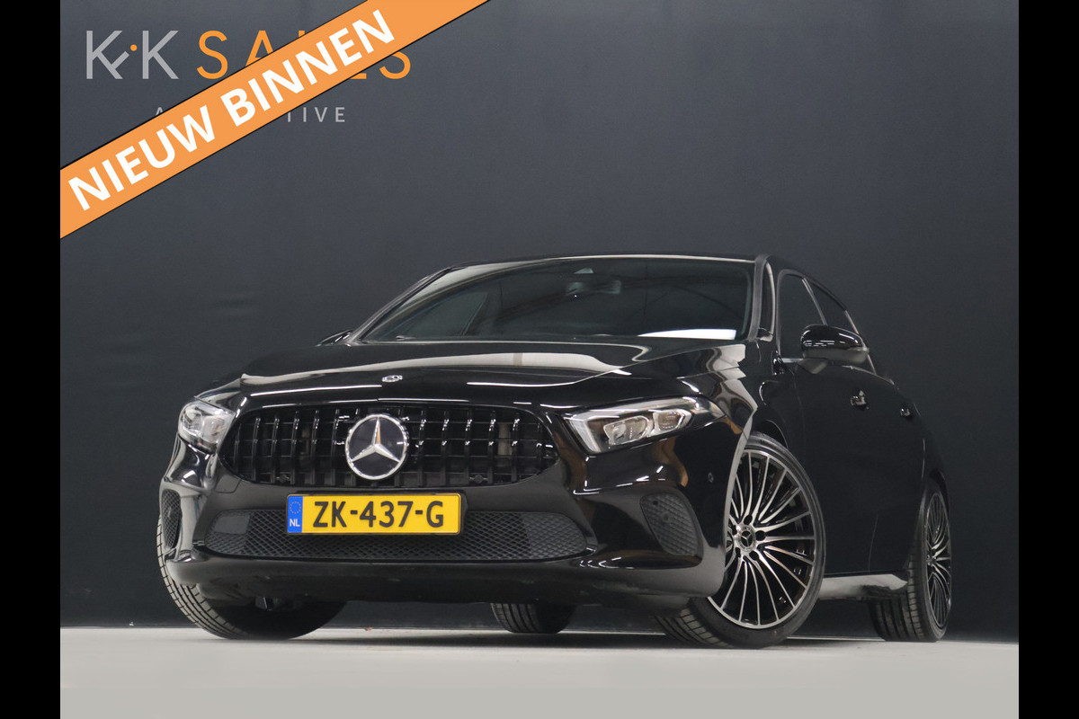 Mercedes-Benz A-Klasse 160 Sport [APPLE CARPLAY, AMG, ANDROID, STOELVERWARMING, CRUISE CONTROL, CAMERA, PDC V+A, DIGITAL DASH, STUURWIEL MULTIFUNTIONEEL, CLIMATE CONTROL, START STOP, STUUR LEDER, NIEUWSTAAT]