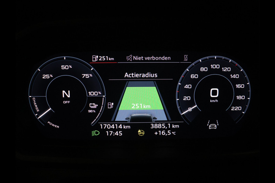 Audi Q4 e-tron 35 Launch edition 55 kWh [ADAPTIVE CRUISE CONTROL, APPLE CARPLAY, ANDROID, STOELVERWARMING, DIGITAL DASH, CAMERA, PDC V+A, STUURWIEL MULTIFUNTIONEEL, ELEKTRISCHE ACHTERKLEP, LED, SMARTPHONE INTERFACE, CLIMATE CONTROL
