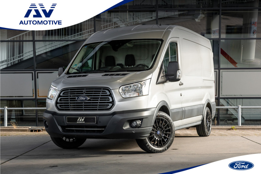 Ford Transit 310 2.0 TDCI L2H2 | CarPlay | Navigatie | Camera | BOTT Inrichting | Airco | 3-Zitter | Cruise control