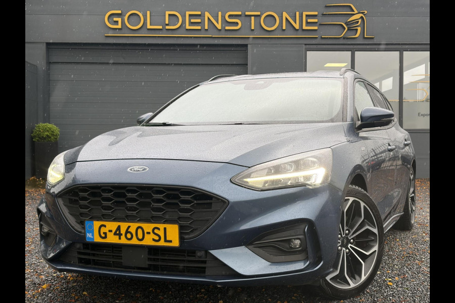 Ford FOCUS Wagon 1.0 EcoBoost ST Line Business ✓2e Eigenaar✓Carplay✓Trekhaak✓Camera✓Keyless✓Stoelverw✓Clima✓Cruise✓Dealer Onderhouden✓Recent beurt gehad✓PDc V+A✓6 Bak✓125pk✓Lm velgen✓Bj 11-2019✓N.A.P✓Apk tot 01-2029