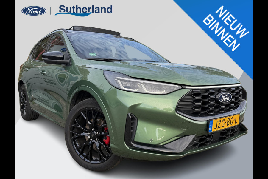 Ford Kuga 2.5 PHEV ST-Line X 243pk | Black Package | Wegklapbare trekhaak (elektrisch bedienbaar) | Panoramadak, elektrisch te openen | Adaptieve Matrix LED koplampen met | Winter Pack