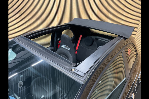 Fiat 500C 1.4 T-Jet Abarth Turismo 70th Anniversary|160PK|BLACK&RED EDITION|DIGITAL COCKPIT|CABRIO|CARPLAY|NAVIGATIE|AIRCO|MARGE|