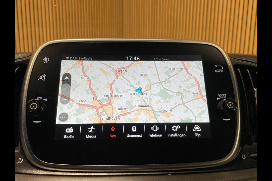 Fiat 500C 1.4 T-Jet Abarth Turismo 70th Anniversary|160PK|BLACK&RED EDITION|DIGITAL COCKPIT|CABRIO|CARPLAY|NAVIGATIE|AIRCO|MARGE|