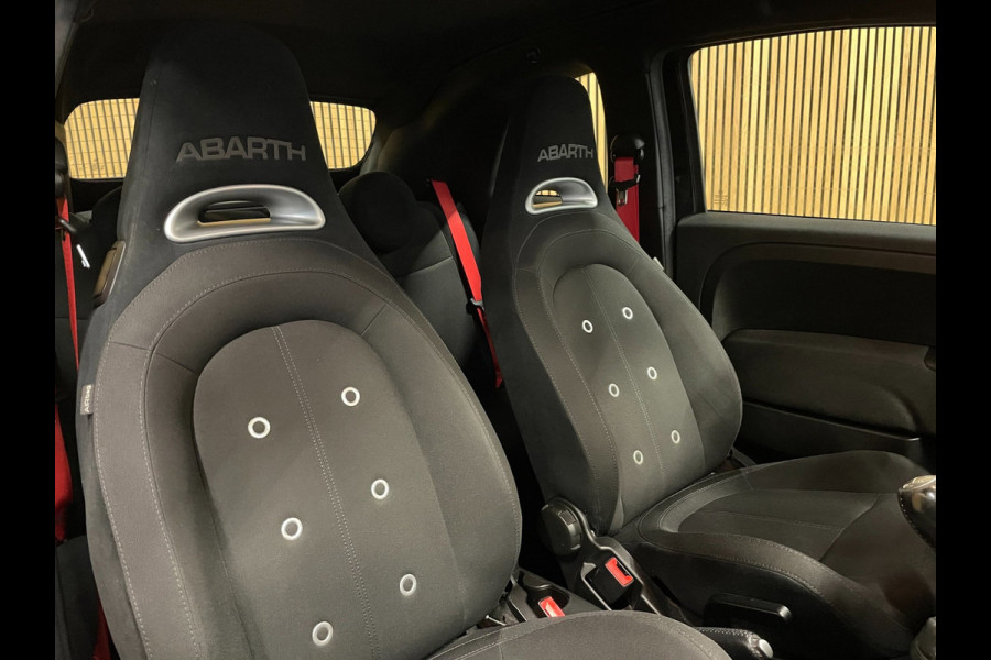 Fiat 500C 1.4 T-Jet Abarth Turismo 70th Anniversary|160PK|BLACK&RED EDITION|DIGITAL COCKPIT|CABRIO|CARPLAY|NAVIGATIE|AIRCO|MARGE|