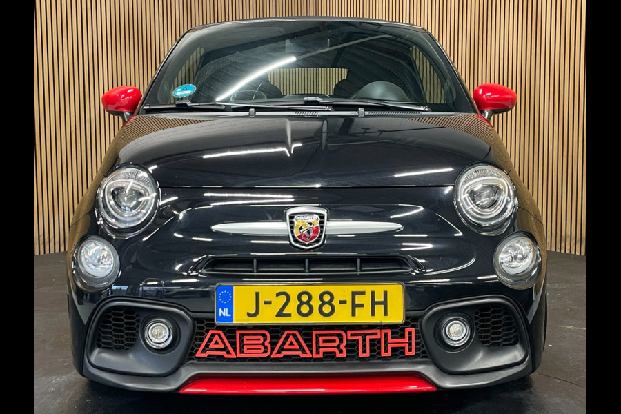 Fiat 500C 1.4 T-Jet Abarth Turismo 70th Anniversary|160PK|BLACK&RED EDITION|DIGITAL COCKPIT|CABRIO|CARPLAY|NAVIGATIE|AIRCO|MARGE|