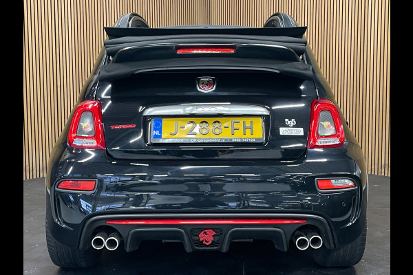 Fiat 500C 1.4 T-Jet Abarth Turismo 70th Anniversary|160PK|BLACK&RED EDITION|DIGITAL COCKPIT|CABRIO|CARPLAY|NAVIGATIE|AIRCO|MARGE|