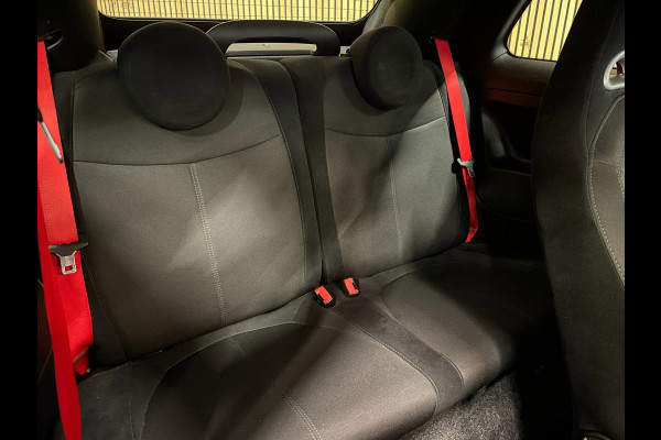 Fiat 500C 1.4 T-Jet Abarth Turismo 70th Anniversary|160PK|BLACK&RED EDITION|DIGITAL COCKPIT|CABRIO|CARPLAY|NAVIGATIE|AIRCO|MARGE|
