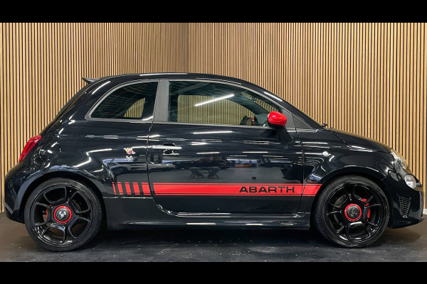 Fiat 500C 1.4 T-Jet Abarth Turismo 70th Anniversary|160PK|BLACK&RED EDITION|DIGITAL COCKPIT|CABRIO|CARPLAY|NAVIGATIE|AIRCO|MARGE|