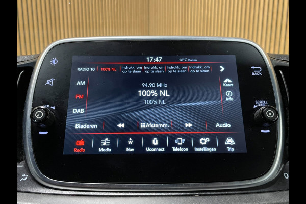 Fiat 500C 1.4 T-Jet Abarth Turismo 70th Anniversary|160PK|BLACK&RED EDITION|DIGITAL COCKPIT|CABRIO|CARPLAY|NAVIGATIE|AIRCO|MARGE|
