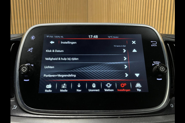 Fiat 500C 1.4 T-Jet Abarth Turismo 70th Anniversary|160PK|BLACK&RED EDITION|DIGITAL COCKPIT|CABRIO|CARPLAY|NAVIGATIE|AIRCO|MARGE|