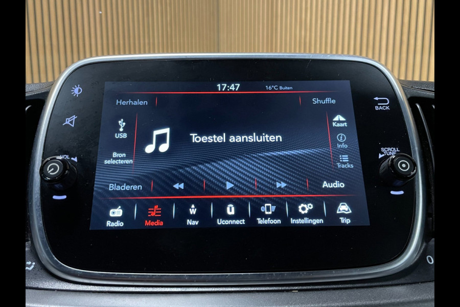 Fiat 500C 1.4 T-Jet Abarth Turismo 70th Anniversary|160PK|BLACK&RED EDITION|DIGITAL COCKPIT|CABRIO|CARPLAY|NAVIGATIE|AIRCO|MARGE|