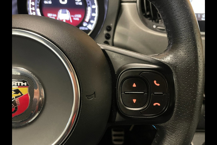 Fiat 500C 1.4 T-Jet Abarth Turismo 70th Anniversary|160PK|BLACK&RED EDITION|DIGITAL COCKPIT|CABRIO|CARPLAY|NAVIGATIE|AIRCO|MARGE|