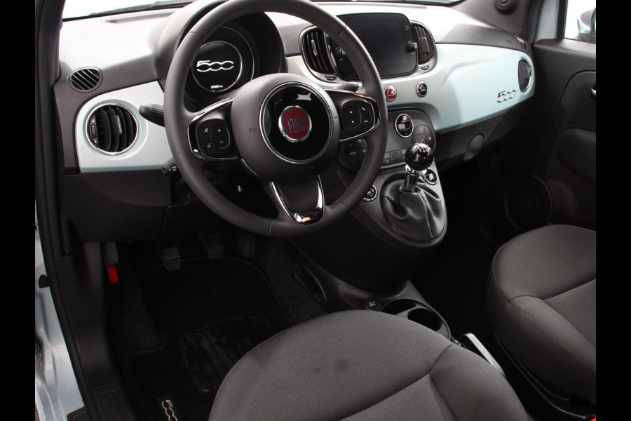 Fiat 500C 1.0 Hybrid Bellavita Navigatie Apple Carplay Android Auto Parkeersensoren Climate Control Lichtmetalen velgen Bluetooth